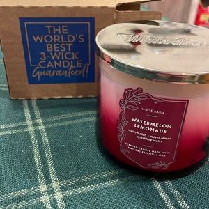 White Barn 3 wick brand new candle